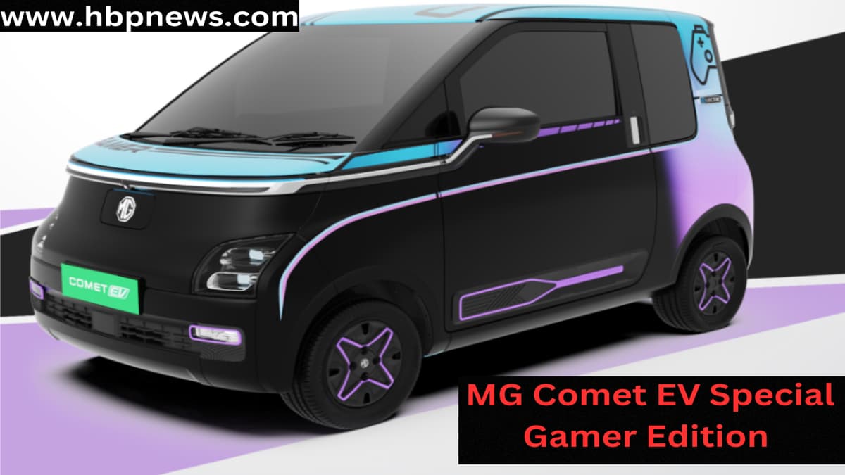 MG Comet EV Special Gamer Edition Launch.