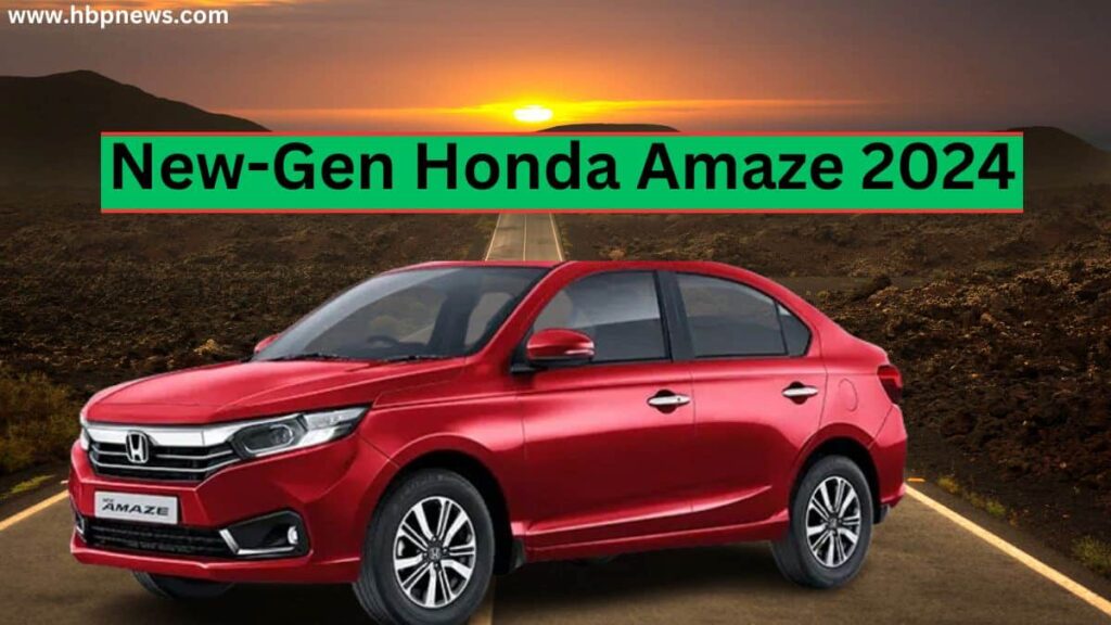 New-Gen Honda Amaze 2024